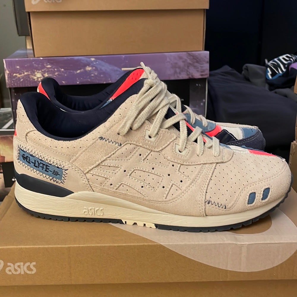 Asics Gel Lyte lll Patchwork US10 New